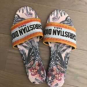 Christian Dior Tropical Slide Sandals